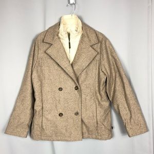 Woolrich Women's Oatmeal  Peacoat Jacket